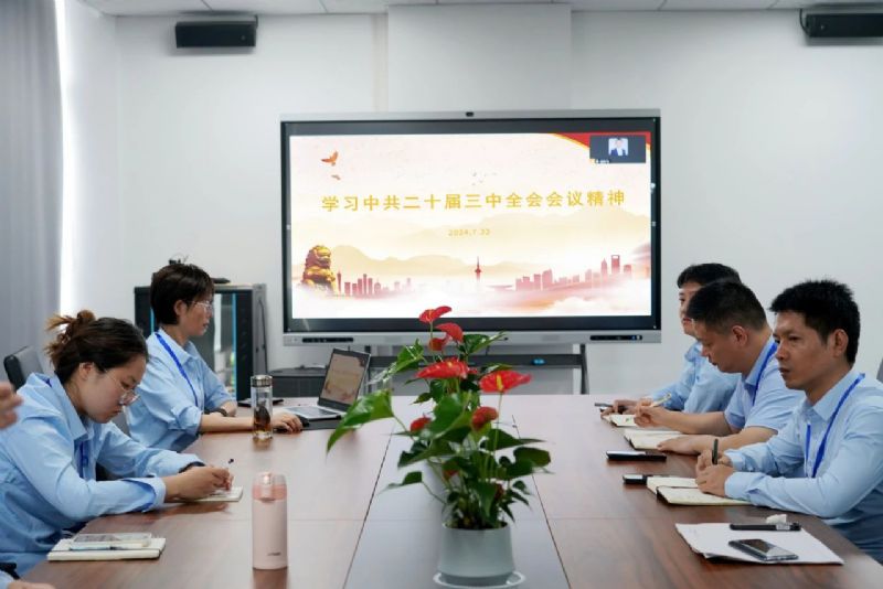 盟創納米深入學習黨的二十屆三中全會精神